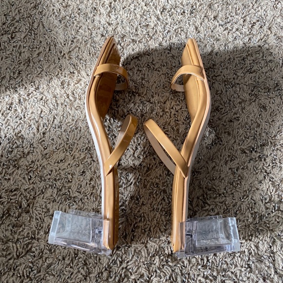 NWB Jeffrey Campbell Sandals Nude Size 8.5 - Picture 3 of 6